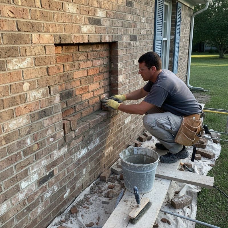 Brick Or Stone Wall Repair Solutions For Cracks And Loose Stones